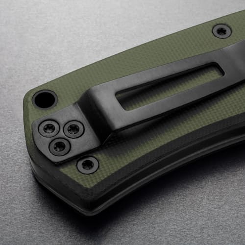 laydown image of The Folsom Pocket Knife - Straight