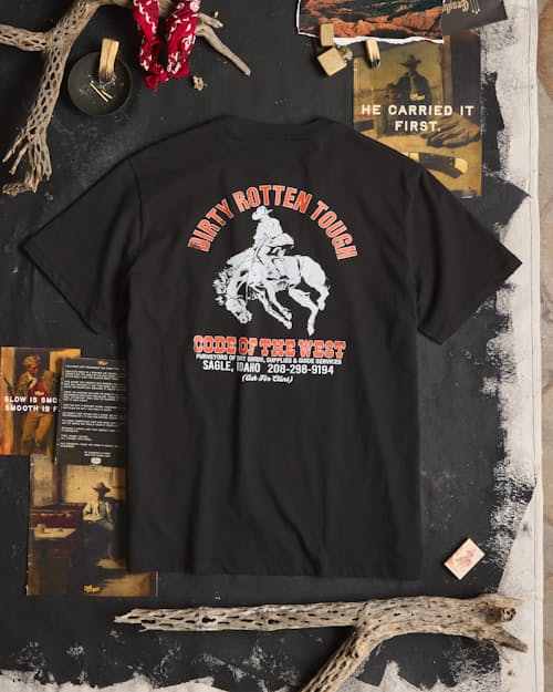 lifestyle image of Dirty Rotten Tough T-Shirt