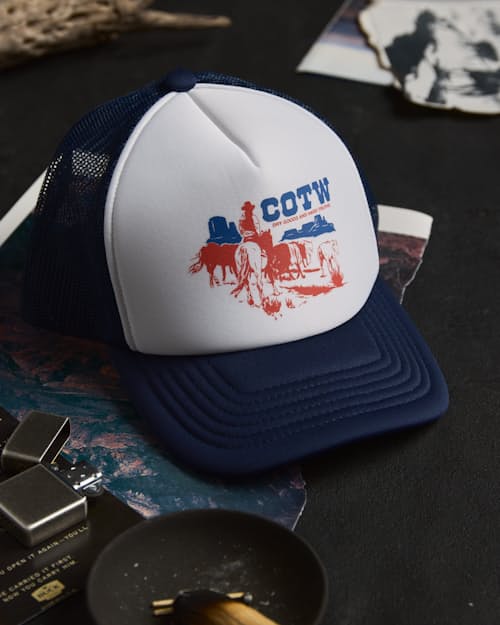 lifestyle image of Code of the West Foam Trucker
