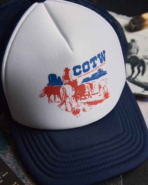 lifestyle image of Code of the West Foam Trucker