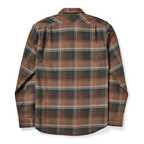 laydown image of Vintage Flannel Work Shirt