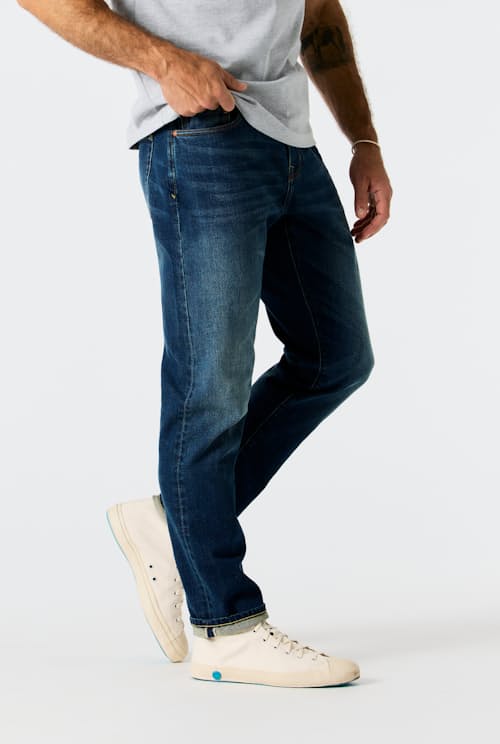lifestyle image of Stretch Selvedge Denim - HB Slim