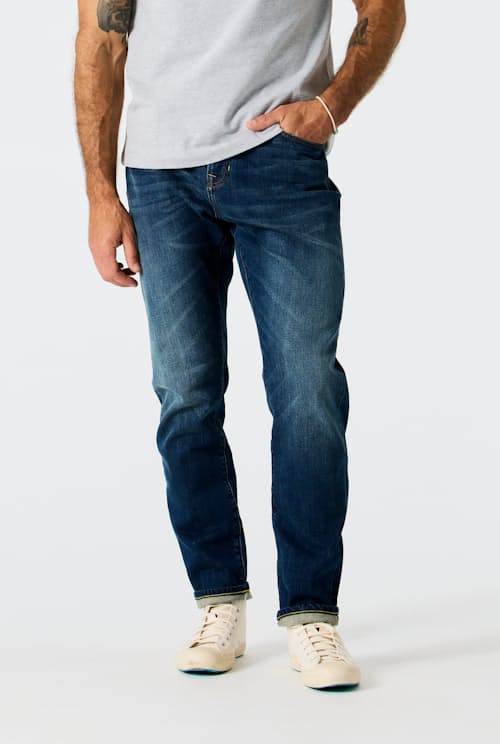 lifestyle image of Stretch Selvedge Denim - HB Slim