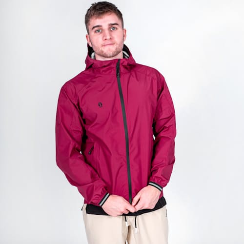 laydown image of Aberdeen Rain Jacket