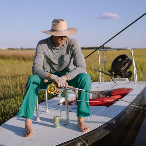 lifestyle image of Low Country Hat