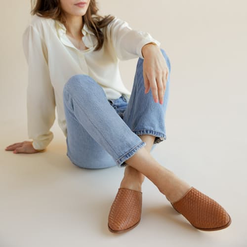 laydown image of Ama Mule - Women's