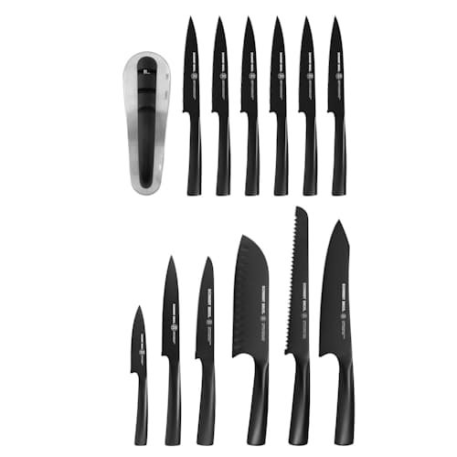 laydown image of 14 Pc Knife Block Set