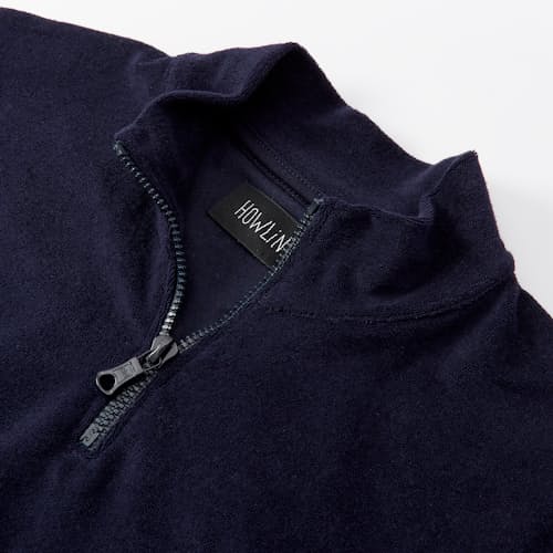 laydown image of Endless Boogie Terry Half Zip