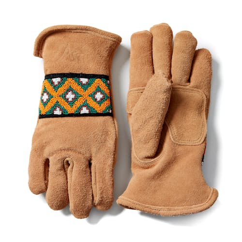 laydown image of The Yellowstone - Short Cuff Glove - Exclusive