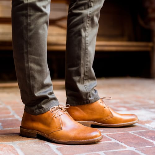 lifestyle image of Greenflex Chukka Boot