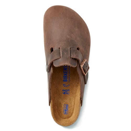 laydown image of Boston Soft Footbed Clog