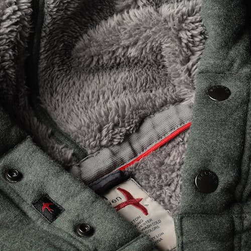 laydown image of Superfleece Hoodie