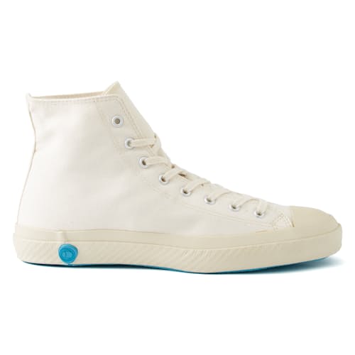 laydown image of SLP01 JP High Top Canvas Sneaker