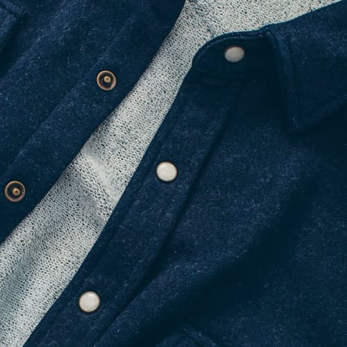 laydown image of The Glacier Shirt