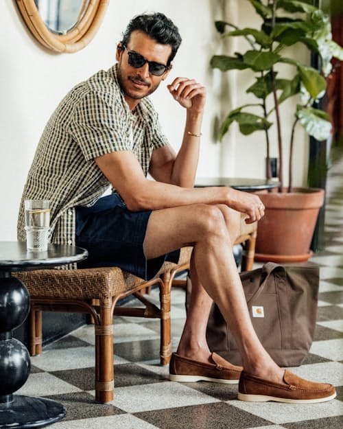 lifestyle image of 365 Pull-On Short - 7"