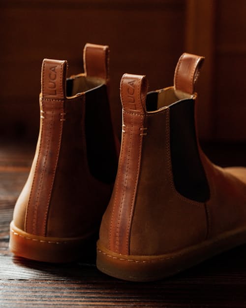 lifestyle image of Terra Slip On Chelsea Sneaker Boot