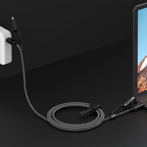 laydown image of Lightning Battery Cable