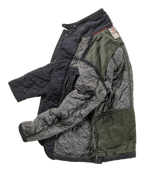 lifestyle image of Quilted Trap Blazer