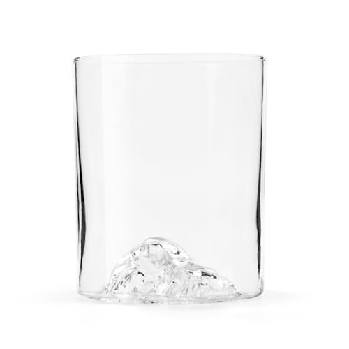 laydown image of American Mountains - Set of 4 Whiskey Glasses