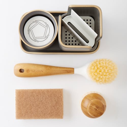 laydown image of Kitchen Dish Cleaning Set