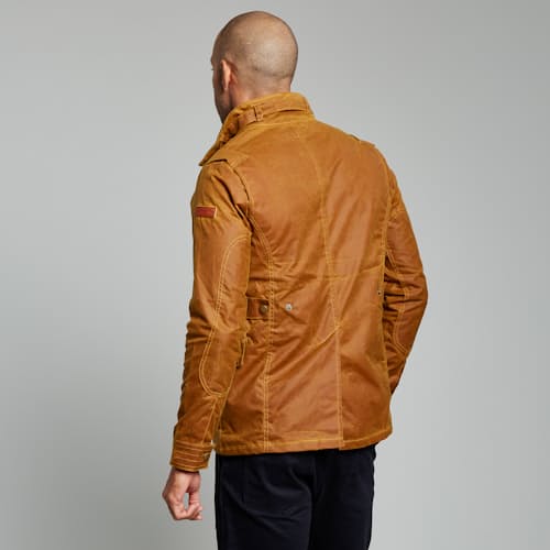 lifestyle image of Waxed Bexley Jacket
