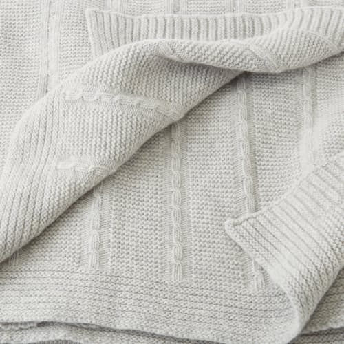 laydown image of Lambswool Blanket