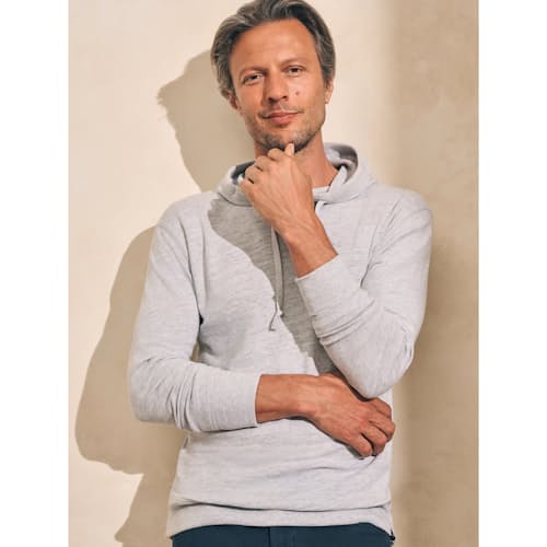 lifestyle image of Sunwashed Slub Hoodie