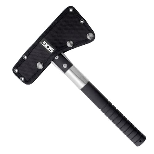 laydown image of Fasthawk Polished Hatchet