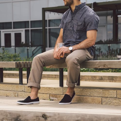 laydown image of Classic Slip-on
