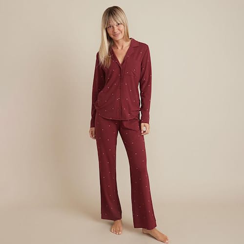 laydown image of Women's Classic PJ Set