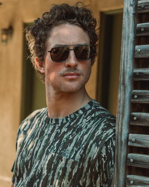 lifestyle image of Huckberry x Sunski Estero Sunglasses