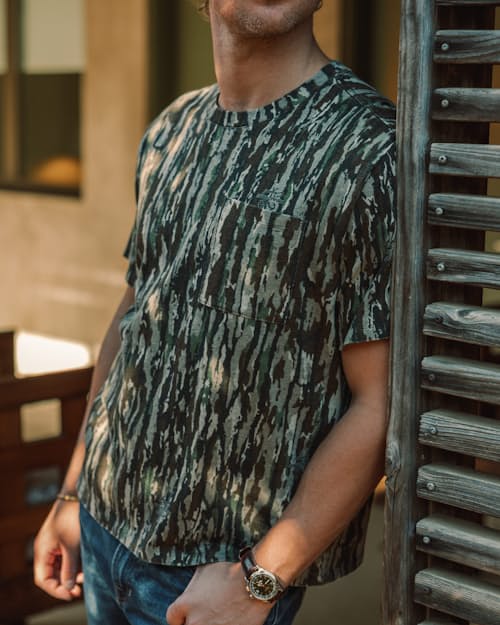 lifestyle image of Vintage Soft Wash T-Shirt