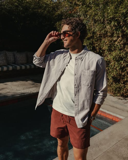 lifestyle image of Oxford Draftsman Shirt