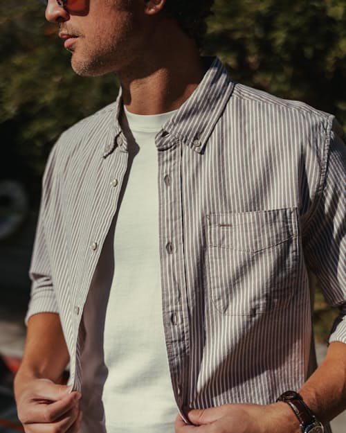lifestyle image of Oxford Draftsman Shirt