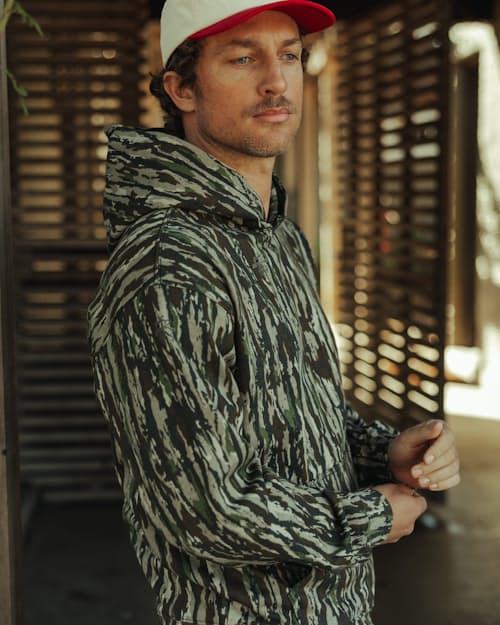 lifestyle image of Midweight Terry Hoodie