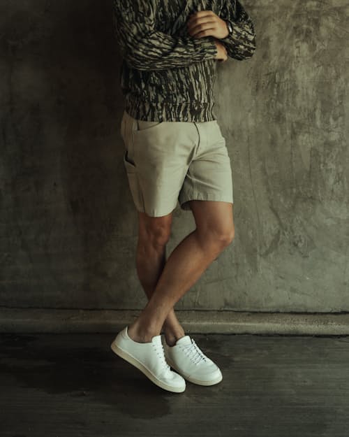 lifestyle image of Leather Terra Low Sneaker
