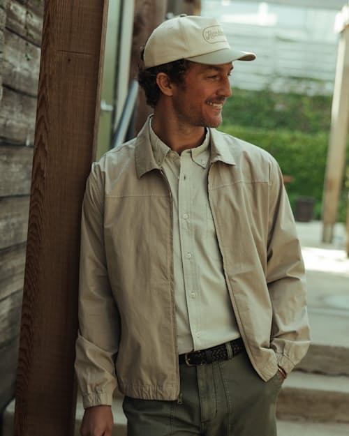 lifestyle image of Poplin Blouson Jacket