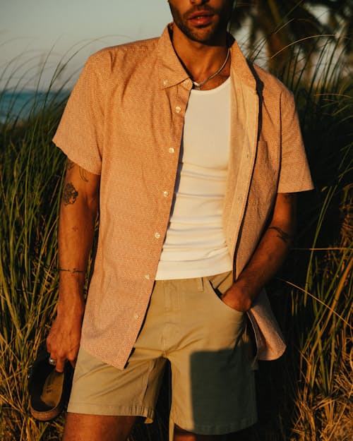 Miguel is 6’2”, 185 lbs, and wearing size L