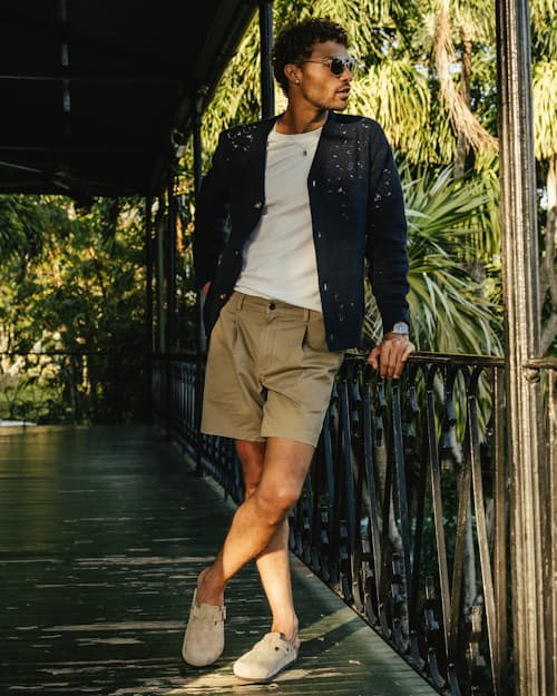 lifestyle image of 365 Pleated Short