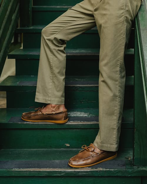 lifestyle image of Camp Moc Moccasin