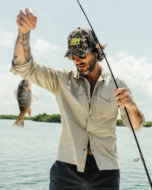 lifestyle image of Fishing Shirt