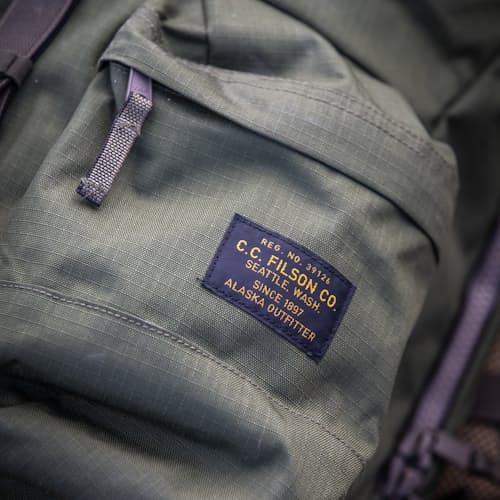 laydown image of Ripstop Nylon Backpack