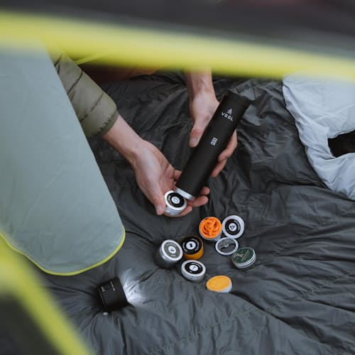 laydown image of Compact Camp Supplies Kit