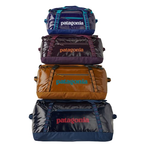 laydown image of Black Hole Duffel 70L