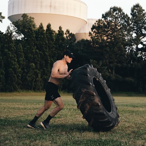 lifestyle image of Interval Lined Short - 7"