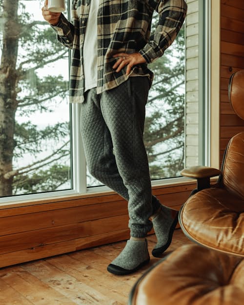lifestyle image of Quilted Sweatpant