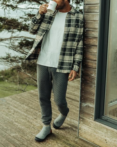 lifestyle image of Quilted Sweatpant