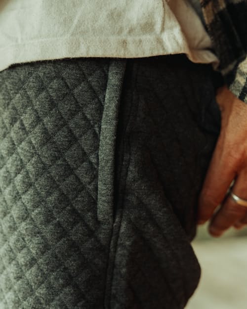 lifestyle image of Quilted Sweatpant