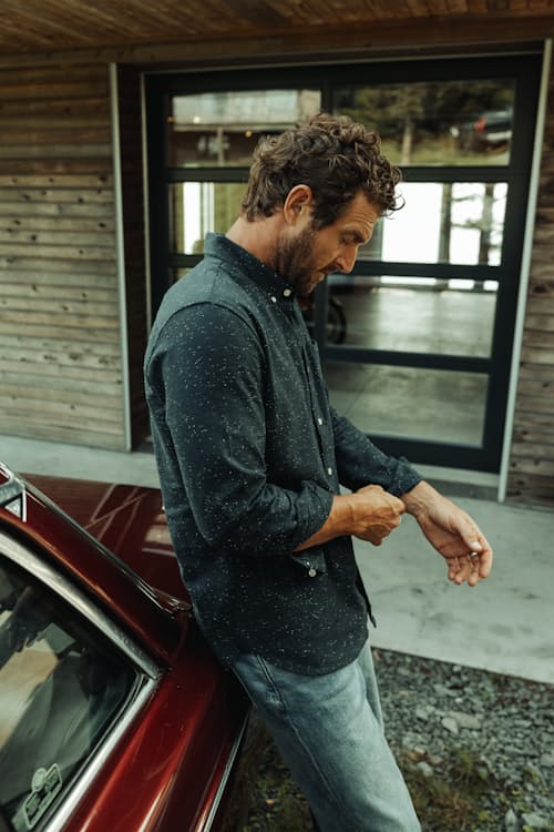 lifestyle image of The Architect Shirt