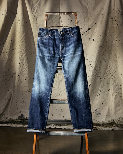 lifestyle image of Japanese Selvedge Reserve - Vintage Straight Fit